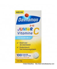 Davitamon Junior Vitamin C Orange 100 pcs